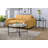 Round Coffee Table with Metal Tube