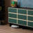 Modern Simple Boxwood Entrance Cabinet Solid Wood 62.9'' W 9 - Drawer Dresser
