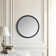 Tabatha Wood Flat Wall Mirror