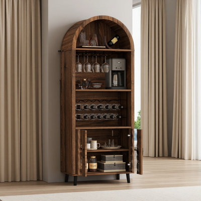Armoire de bar 71 po Farmhouse