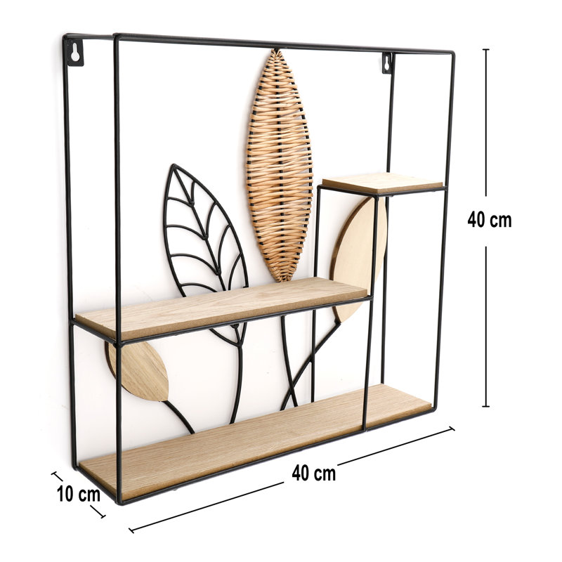Nixon 3 Piece Square Accent Shelf