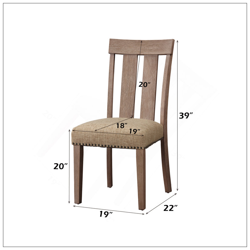 Ensemble de 2 chaises d'appoint Nathaniel