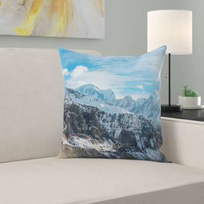 Mountain Throw Pillow
