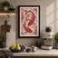 Intertwined Koi Japandi - Wrapped Canvas-2045914944-2045915003