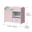 Olivia’s Little World 18" Dolls Princess Baby Doll Crib and Changing Station with Storage & Bedding