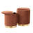 Nesting Pleated Ottoman Set-154068249