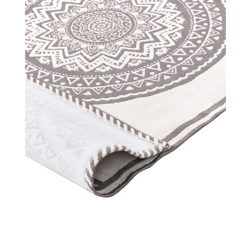 Outdoor Rug NELLORE Grey, Rectangle 160 x 230 cm