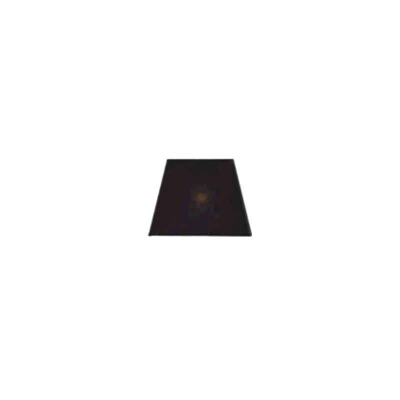 Fabric Square Lamp Shade, 26cm H x 30cm W x 30cm D, Black