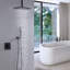Système de douche complet au plafond avec valve brute (avec boîte encastrée)-61562236