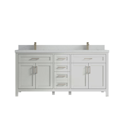 Ensemble de meuble-lavabo double 72 po Cambridge