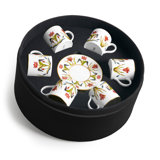GRAND TOUR Espresso cup & saucer S/6