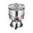 Electric Vibrating Sieve Machine with 10+60 Mesh Automatic Sifter Shaker