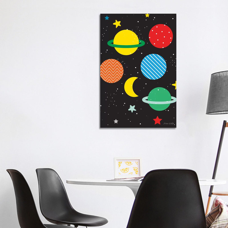Outer Space by Ann Kelle - Wrapped Canvas Print, 101.6 cm H x 66.04 cm W x 3.175 cm D