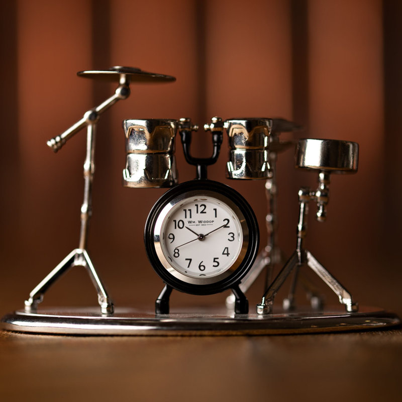 Metal Quartz movement / Crystal Tabletop Clock