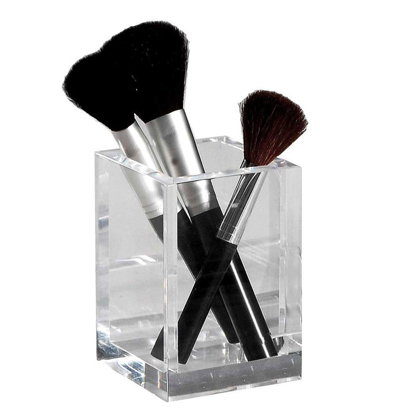 Porte-brosse à dents Lucite, Transparent