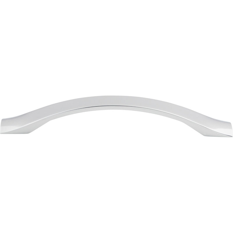 Crest 5 1/16" Center to Center Bar pull, Polished Chrome