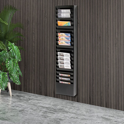 Stainless Steel Wall File Pockets