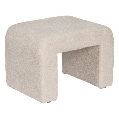 Solid + Manufactured Wood Accent Stool