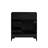 30" Black Bathroom Vanity with Drop-in sink
