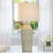 Brie - Poly Resin Table Lamp - Off-White Shade