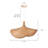 Ailina 1 - Light Geometric Handmade Bamboo Pendant-1993668807