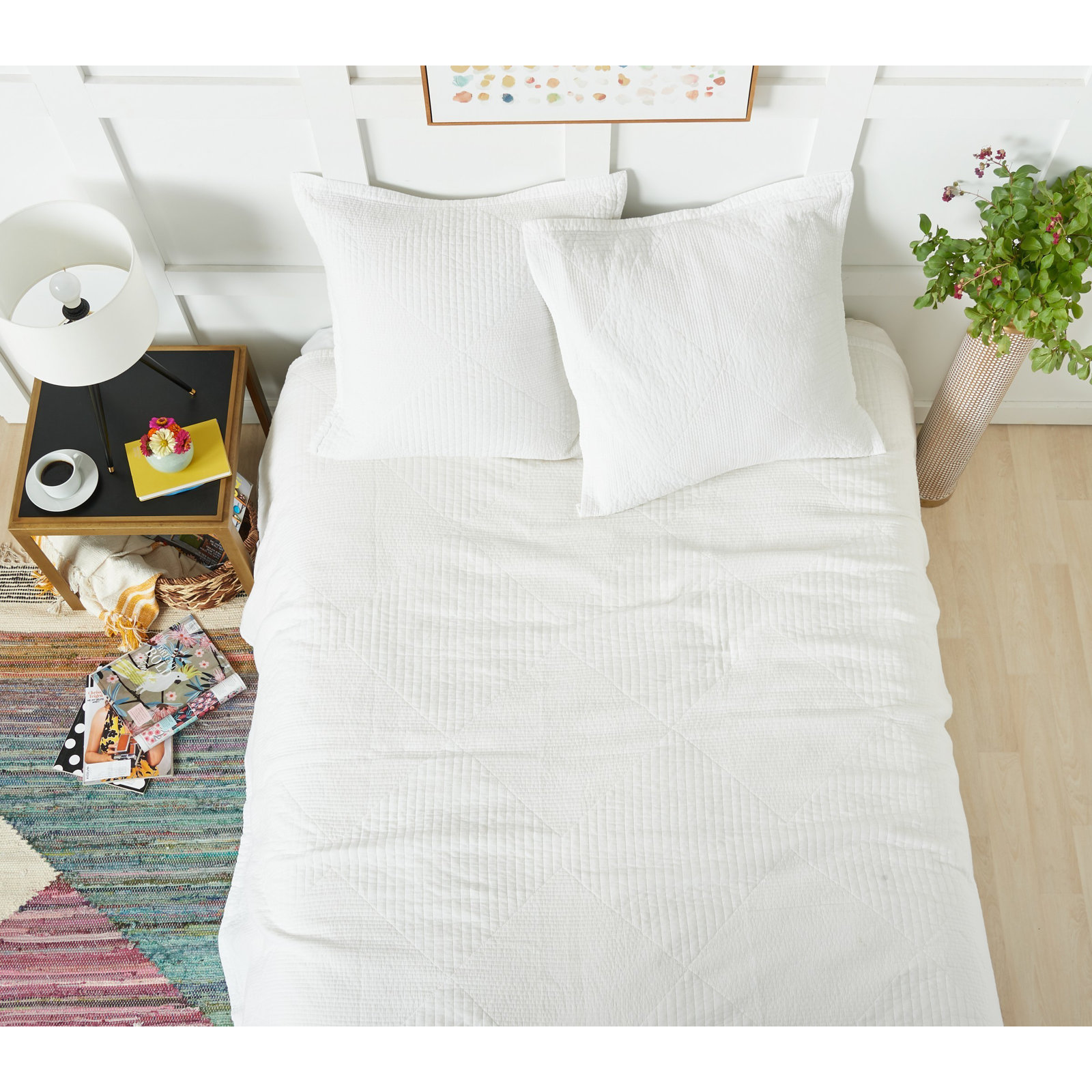 Michigan Cotton Quilt Set, King Quilt