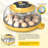 18 Egg Incubator With Automatic Egg Turning And Humidity Control