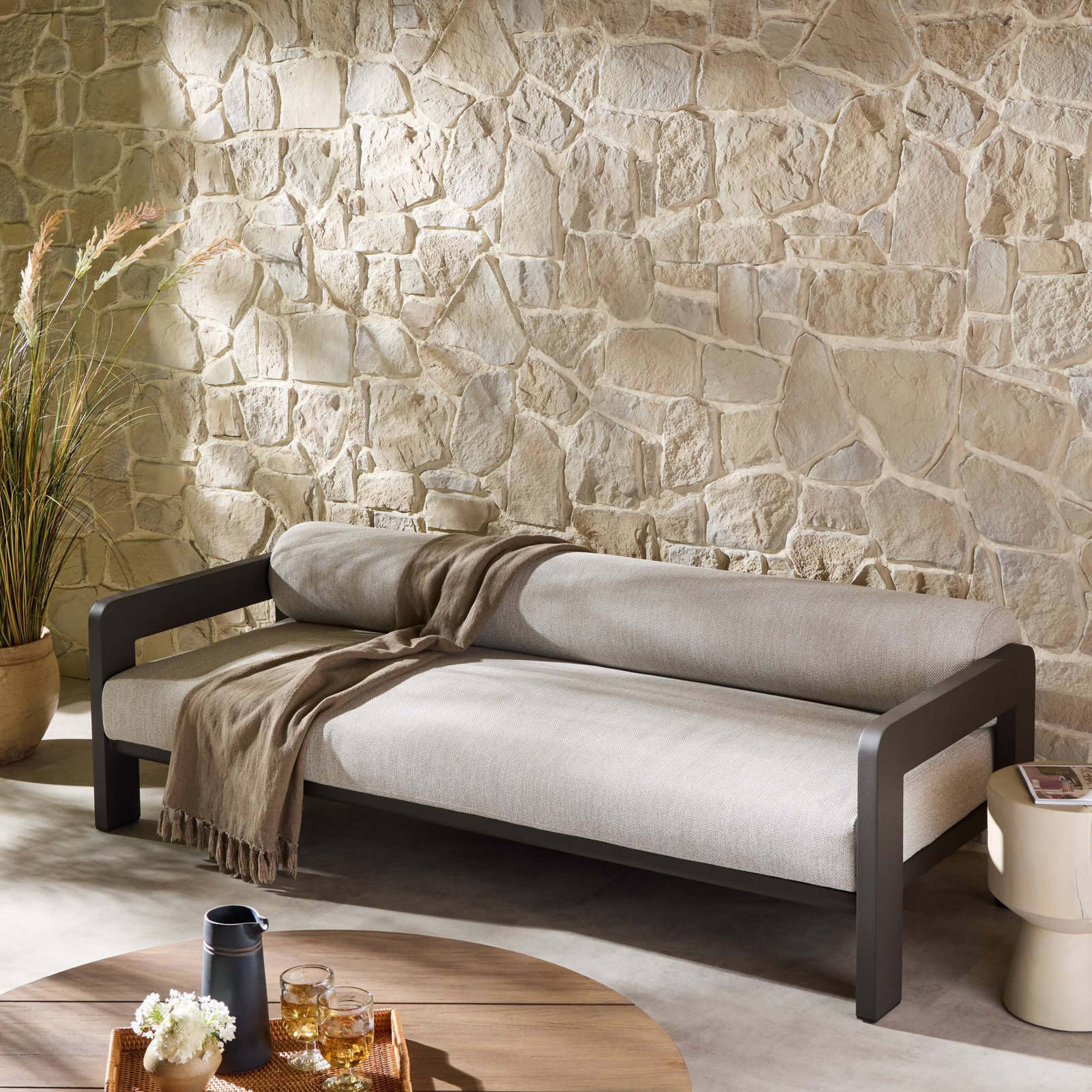 Tatiana Outdoor Sofa-86"