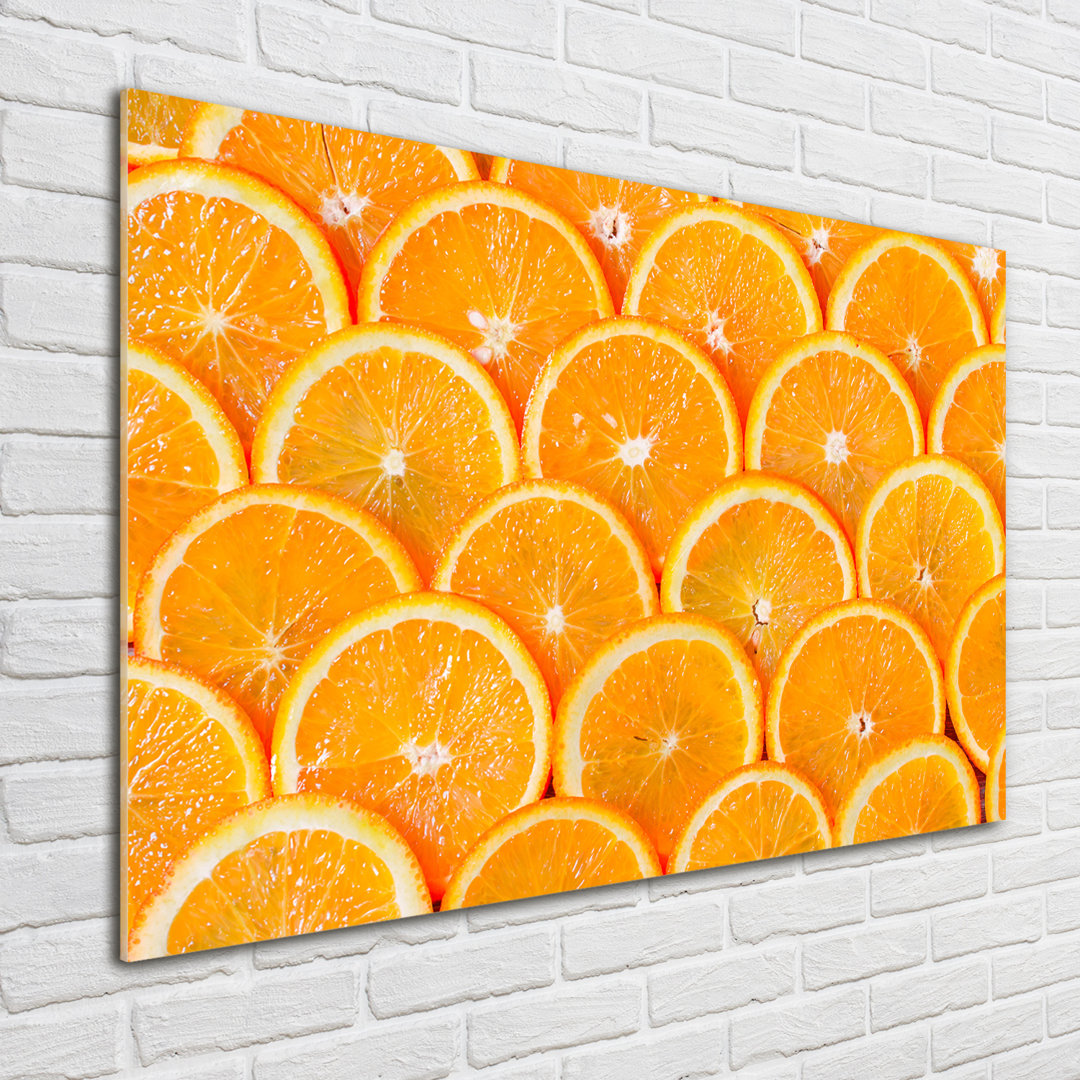 Glasbild Orange Slices