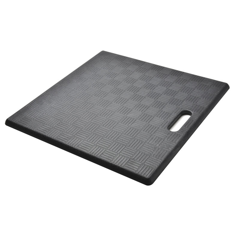Tapis de cuisine carré, Noir, 1