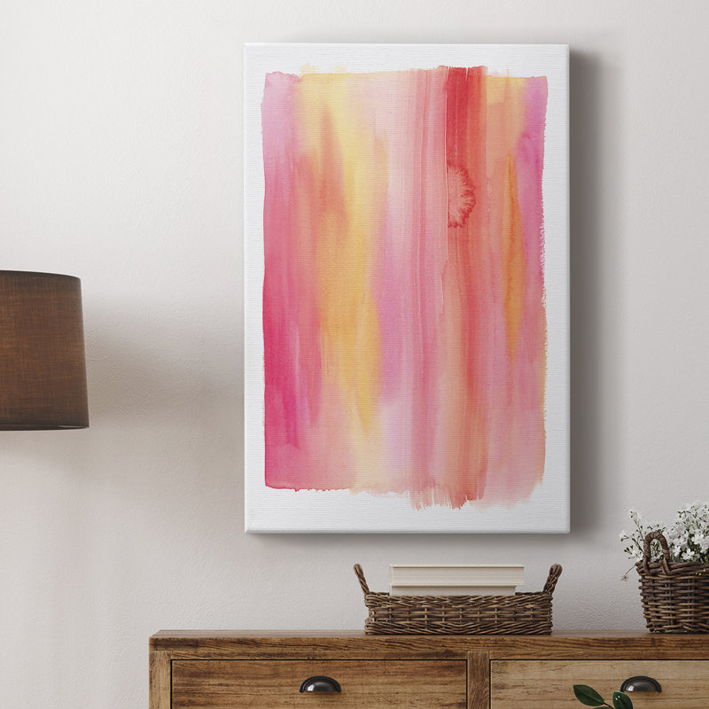 Summer Sherbet Wash I - Gallery Cavas, H 18 po x l 12 po