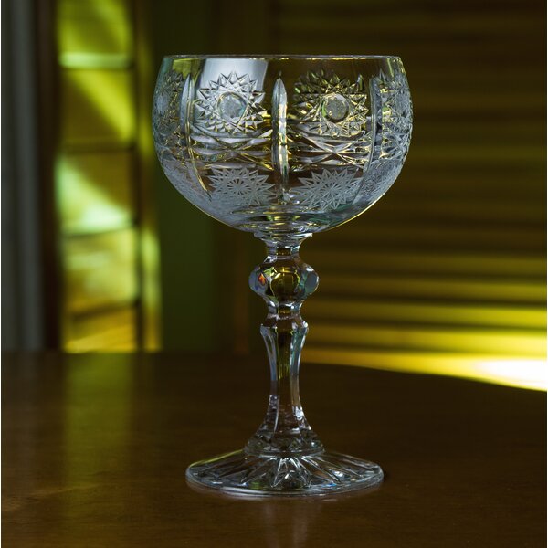 Ashland 10 oz. Crystal All Purpose Wine Glass (Set of 4) Rosdorf Park