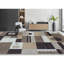 Tapis beige et brun noué à la main de haute qualité