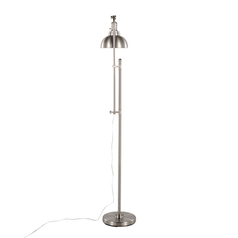 Floor Lamp in Nickel
