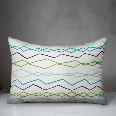 Geometric Outdoor Throw Pillow