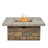 SEDONA 38" Square Concrete Propane or Natural Gas Fire Pit Table by Real Flame-43625977