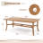 Outdoor Eucalyptus Solid Wood Dining Table