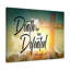 Death Has Been Defeated 2 Timothy 1:10 - Wrapped Canvas Print-2086830209
