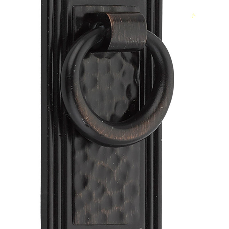Hammered Ring Pull, Oil Rubbed Bronze