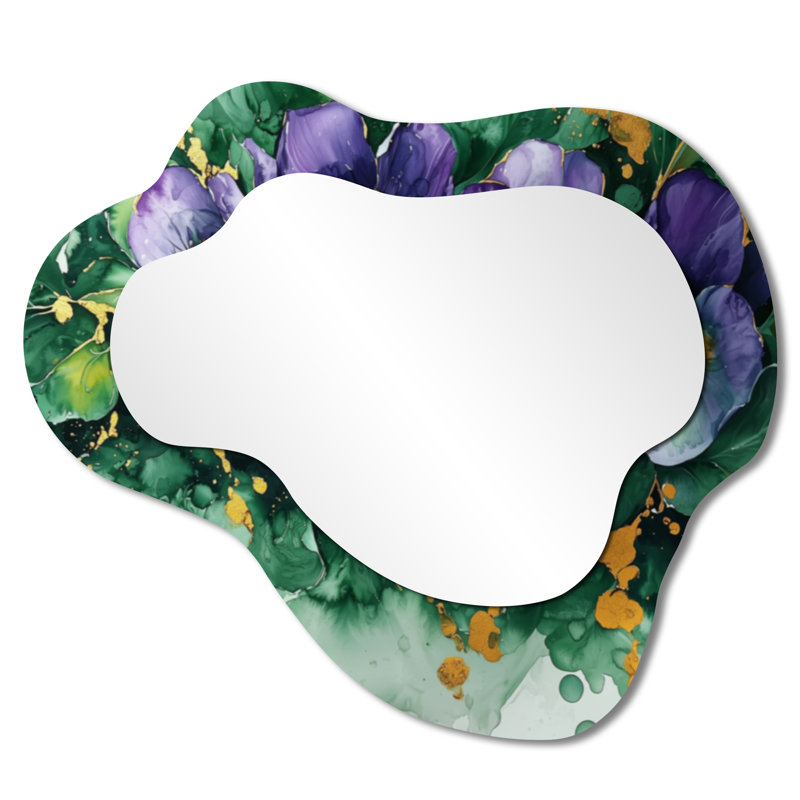 Miroir asymétrique irrégulier Emerald, 25 po x 28 po