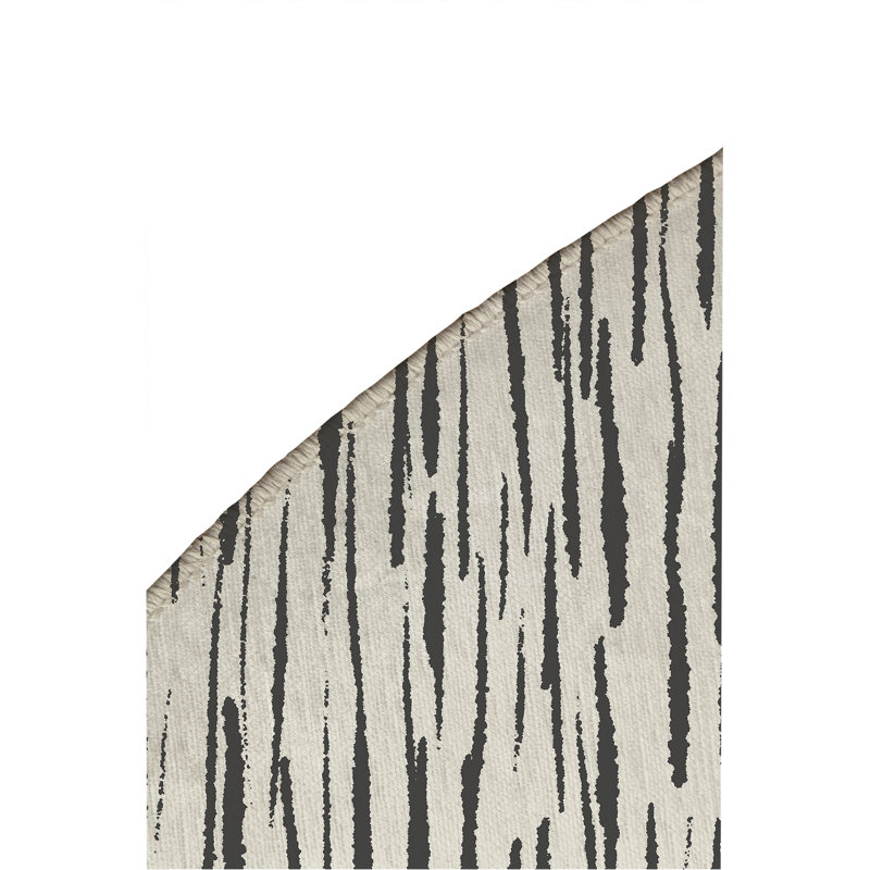 Spectrum Strands Non-Slip Outdoor Rug, Round 5'