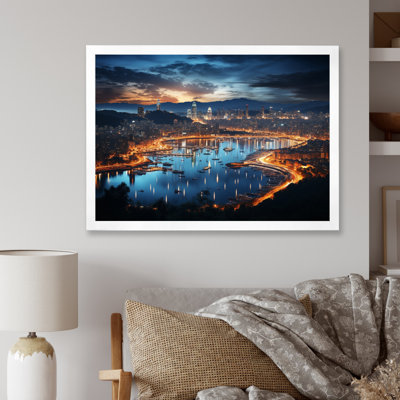 «Barcelona Beautiful Cityscape I», reproduction