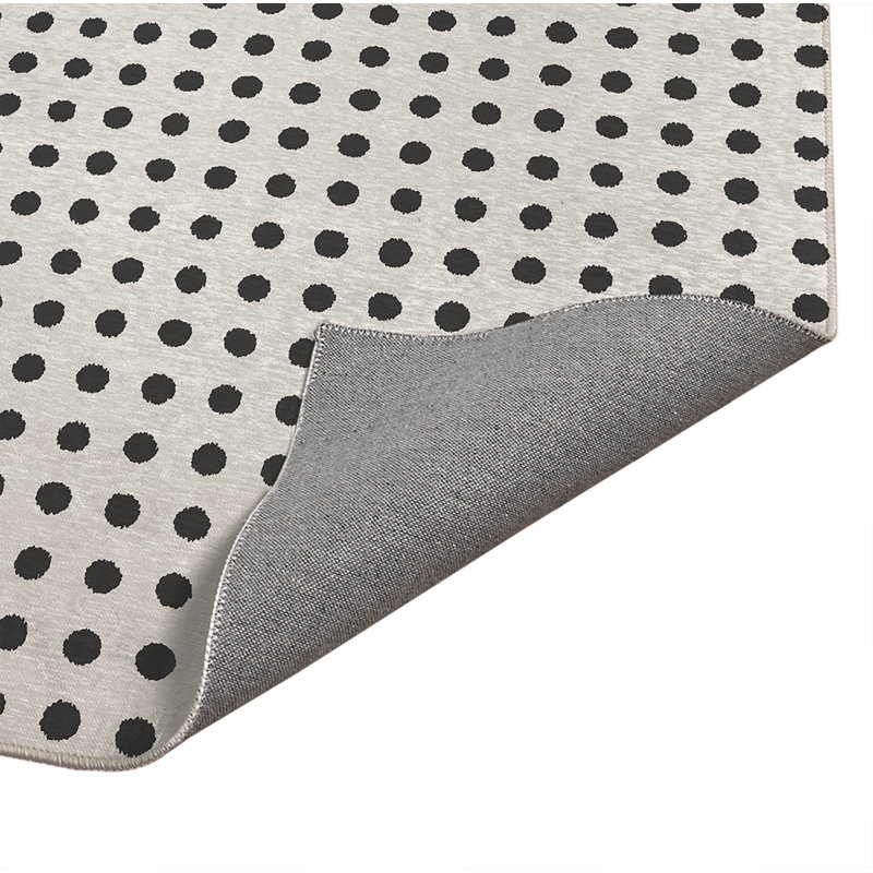 Tapis d'extérieur à pois antidérapant, Rectangulaire 3 pi x 5 pi