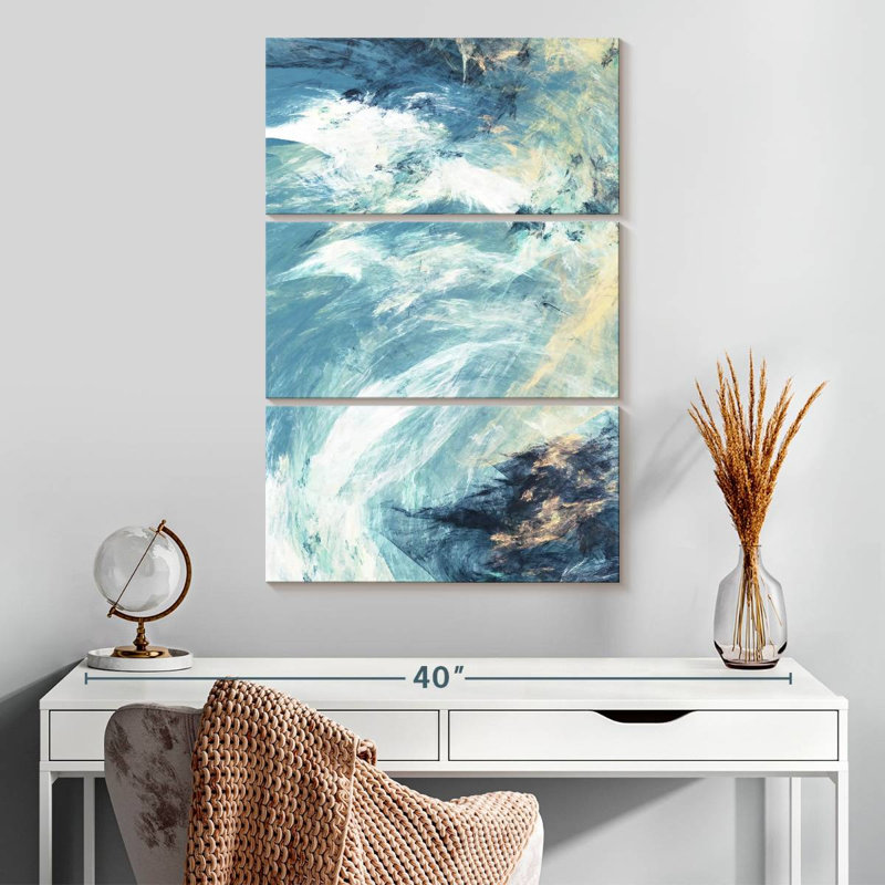 Avery Stormy Ocean, 32" H x 20" W