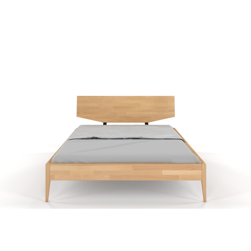 Desinor Solid Wood Bed, Super King (6'), Natural