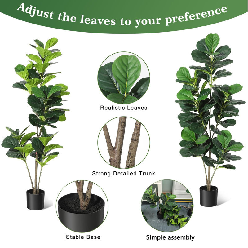150 cm H Faux Plant