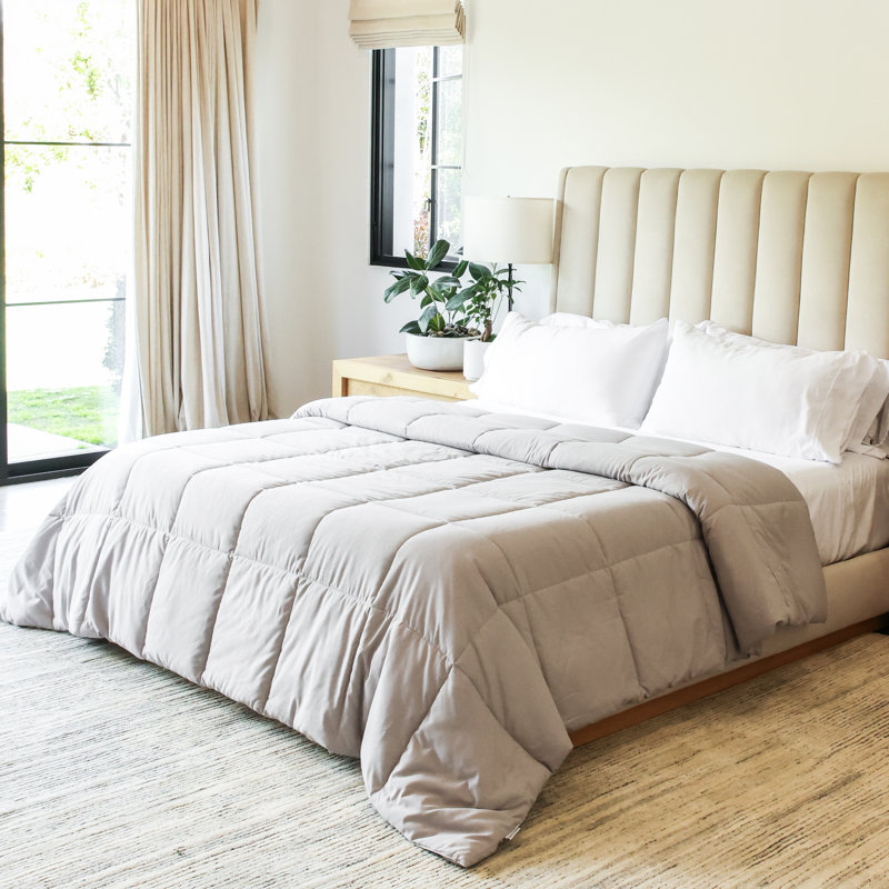 Insert de couette Lux Down Alt, Gris murmure, Double/Grand