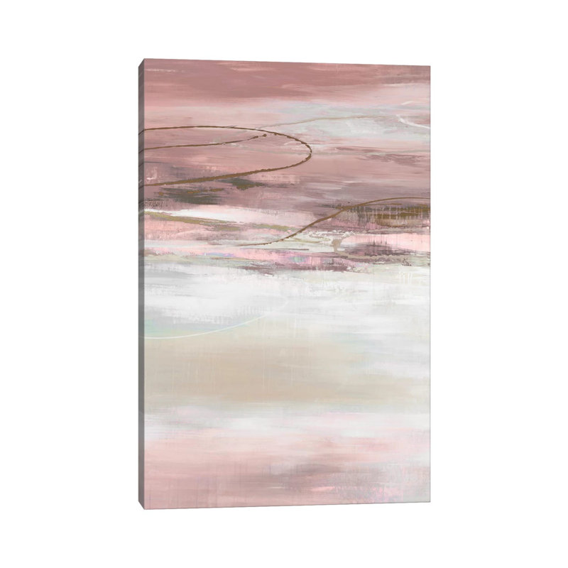 Geo Cache In Pale by Liz Jardine - Print on Canvas, Wrapped Canvas, 101.6 cm H x 66.04 cm W x 3.175 cm D