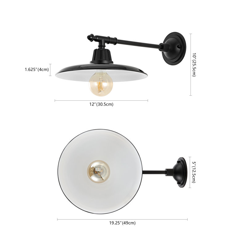 Mamedov LED Wall Light, Black