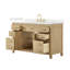 Beckett 54" Freestanding Single Bathroom Vanity with Quartz Top-684425765-690722657-690722659